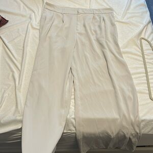 White dress pants